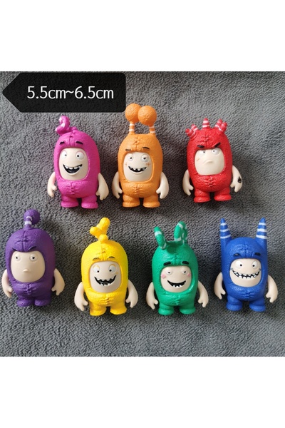 Miniso S gaeA-1Set Original Oddbods Whole 7pcs/Set with Original Code On Back...