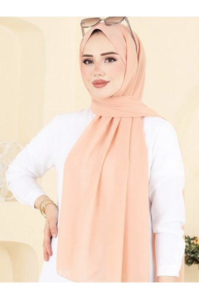 asia collection شال شيفون عادي