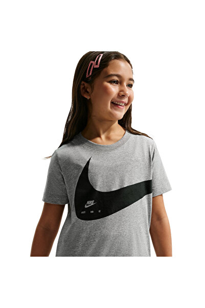 Nike K NSW TEE CLUB ENERGY S26 II9943-063 Γκρι