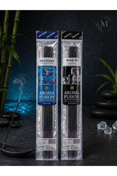 Morey Aroma Fusion 20 Adet Organik Çubuk Tütsü 2 Paket (50 CM - 3 SAAT YANMA ...