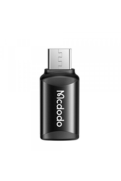 Mcdodo Adaptor Date și Încărcare USB-C - microUSB OT-7690, Negru