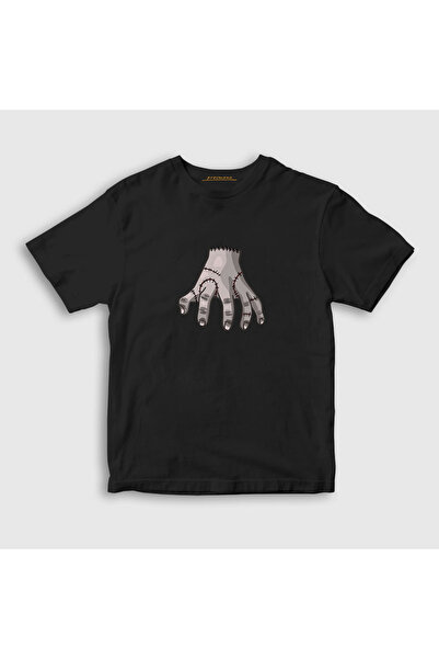 Presmono Unisex Kids Black The Thing Wednesday Addams Family Addams Family T-...