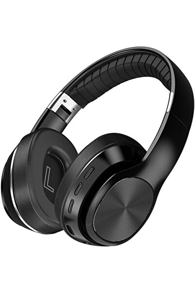 choice2 black HiFi Foldable Wireless Bluetooth Headphon 5.0 for Pc Support TF...