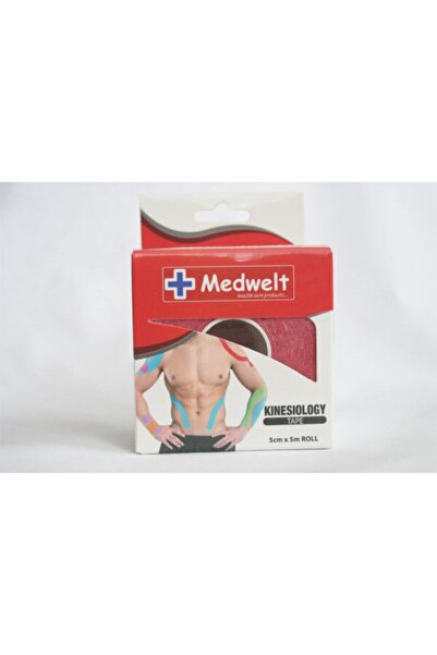 MEDWELT Kirmizi Kinesio Tape Kinesiology Bandi Bandi Kinesio