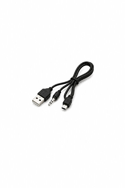 MVLH Ses Bombası Kablosu - USB ve 3.5mm AUX Şarj Müzik Kutusu Kablosu Mini US...