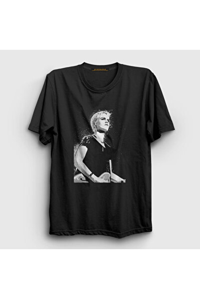 Presmono تي شيرت أسود للجنسين من Dolores O'riordan The Cranberries173699تي تي