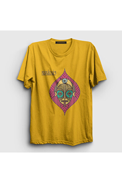 Presmono Unisex Yellow Band Naxatras T-Shirt 576600Tt
