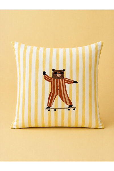 PİKKO HOME Story Friends Digitally Printed Polyester Kirlent Cover (Kr)