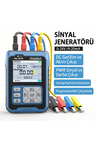 SG-003A 0-10V Ayarlanabilir Akım Gerilimi Simülatörü ve Sinyal Jeneratörü