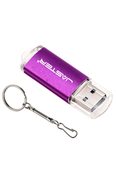 Choice 16 GB Purple JASTER New Creative With Key Chain USB 2.0 Flash Drive 12...