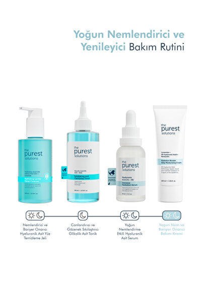 The Purest Solutions 24 Saat Etkili Günlük Yoğun Nemlendirici Cilt Bakım Kremi 100 Ml