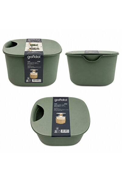 Gondol Plastik Lumvera Design / Gondol Multi Salata Hazırlama Seti 3'lü | Seb...