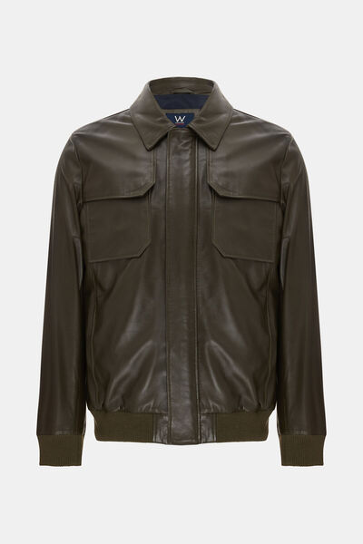W Collection HAKİ FERMUARLI CEKET