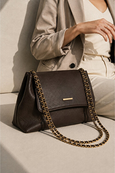 LikeMoon Women's Chain Strap Hand and Shoulder Bag for Daily Use, Stylish Fla...