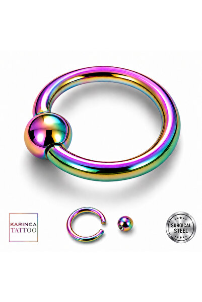 Karınca Piercing Klasik Halka Piercing Conch Orbital Daith Snug Rook Dudak Ka...