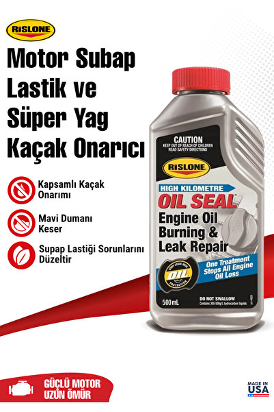 RISLONE Motor Subap Lastiği Ve Süper Yağ Kaçak Onarıcı