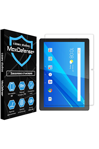 Casey Studios Lenovo Tab M10 10.6" 3D Full Coverage Glass Protector, Ultra HD...
