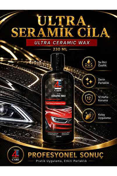 4E Ultra Seramik Boya Koruyucu Wax Uygulama Süngeri Ve Mikrofiber Bez (Aracın...