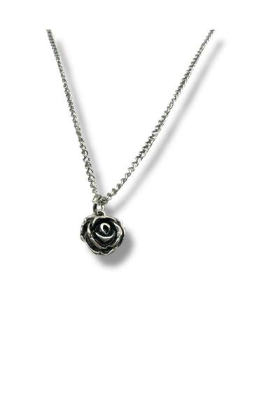 Herşey Nota Minimal Rose (Rose) Figured Chain Necklace – Elegant, Stylish and...