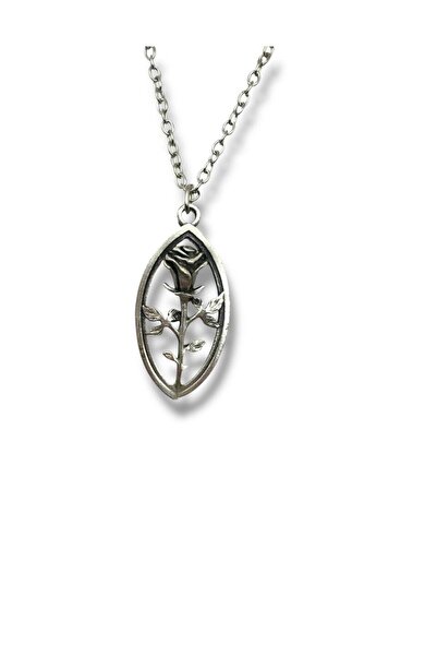 Herşey Nota Vintage Blood Rose Figured Necklace – Gothic, Dramatic, and Origi...