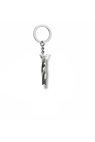Herşey Nota Unisex Keychain with Spiral Figure – Modern and Meaningful Design