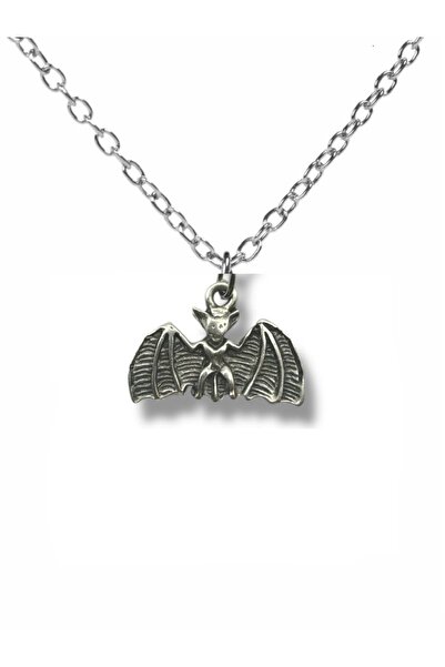 Herşey Nota Bat Figured Unisex Necklace – 60 cm Chain, Gothic and Mysterious ...