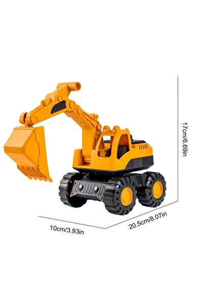 choice2 excavator Inertia Toy Truck Excavator Digger Tractor Bulldozer Diecas...