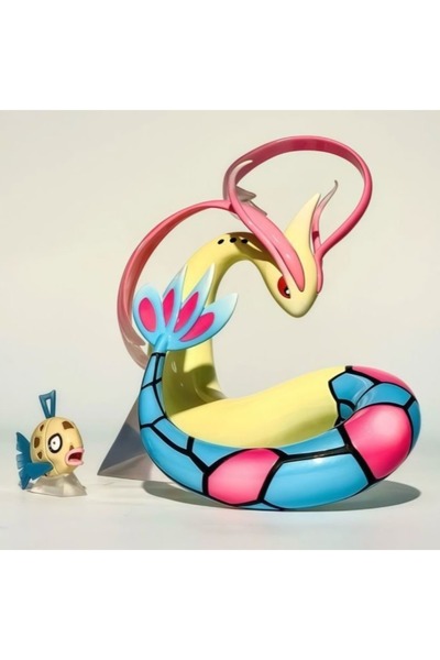 Choice Bandai Milotic 3-12cm Anime Pokemon Figure Milotic Evolutionary Combin...