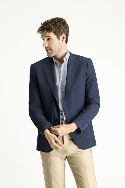 Kiğılı 7 Drop Slim Fit Slim Fit Sporty Patterned Jacket