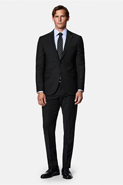 Abdullah Kiğılı 7 Drop Super Slim Fit Extra Slim Fit Mono Collar Wool Suit