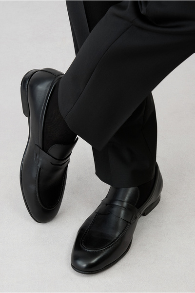 Kiğılı Classic Leather Loafer Shoes