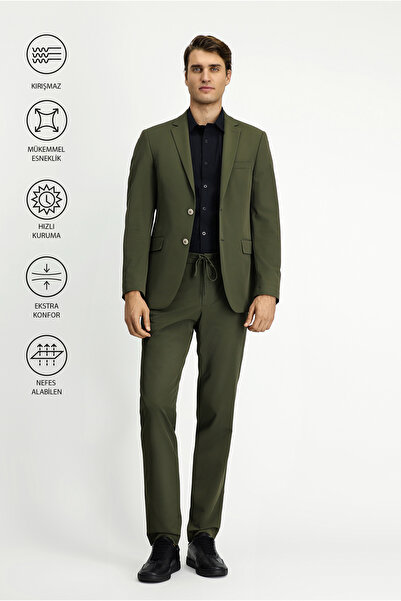 Kiğılı Techno-Line 7 Drop Super Slim Fit Extra Slim Fit Elastic Waist Drawstr...