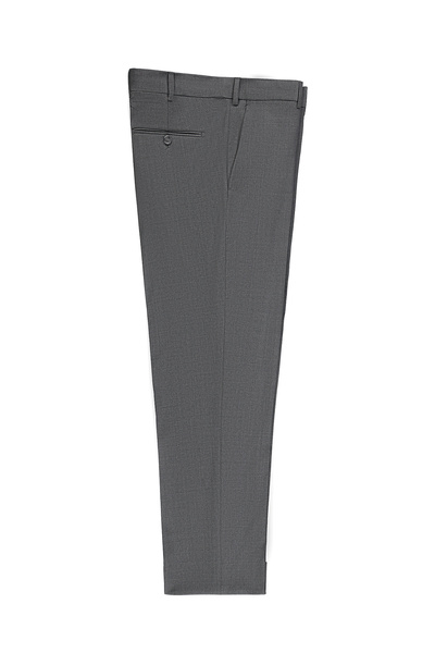 Abdullah Kiğılı 6 Drop Regular Fit Standard Cut Wool Classic Fabric Trousers