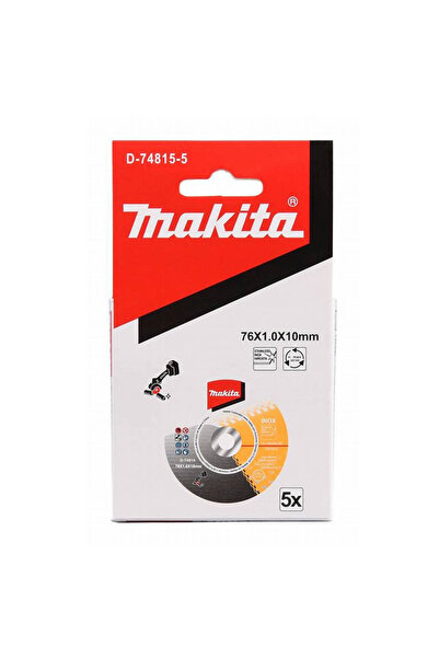 Choice D-74815-5 Makita D-74815-5 Cut Off Wheels For Stainless Steel Metal 76...