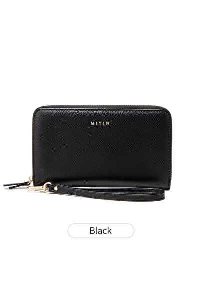 choice2 QB384-Black Vintage Large Capacity Women's Wallet 2025 New PU Leather...