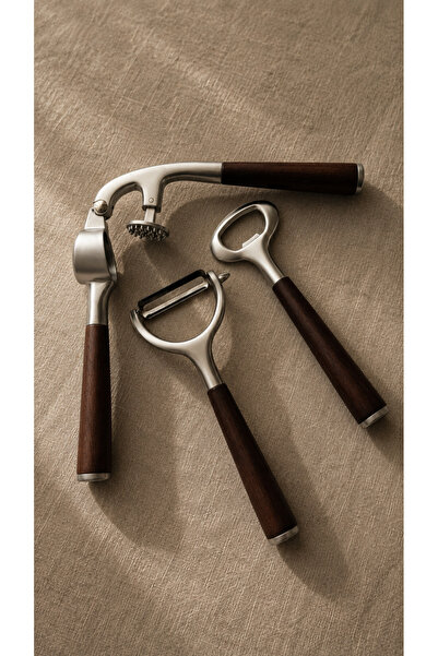 SUELF CO Prateg 3-Piece Acacia Handle Kitchen Utensils