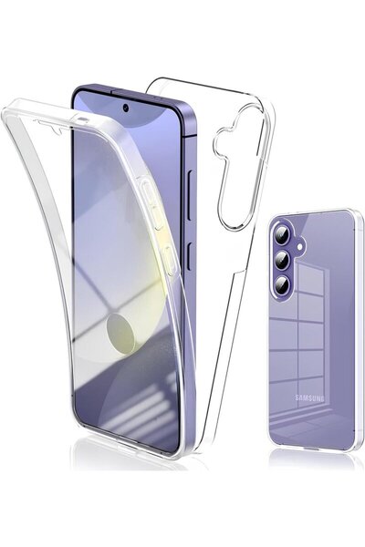 PiyasaSepeti Samsung Galaxy S24 FE Çift Taraflı Silikon Kılıf