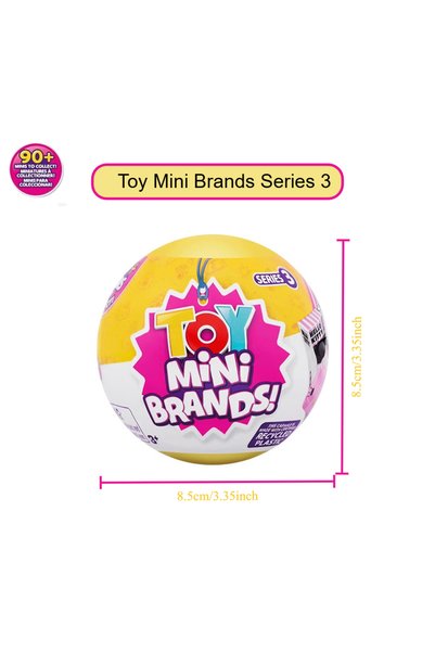 Choice Random-1Pcs Zuru 5 Surprise mini brands toys Series 3Blind box Mystery...