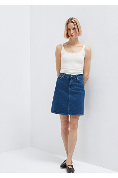 Mavi Valerie Indigo Si Jean Casual Skirt - 1319885301