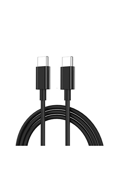Choice62 1m 1pcs black 60W PD Fast Charging Cable USB C to Type C For Phone 1...