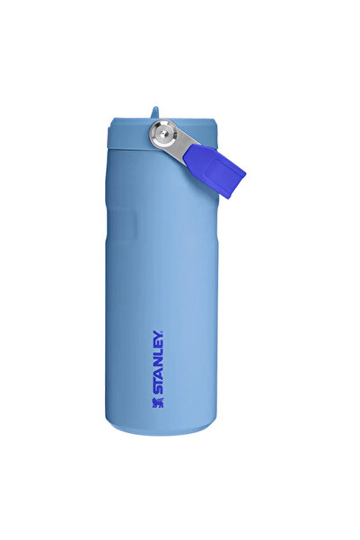 Stanley The Iceflow Flip Straw 2.0 Thermos Cup with Straw 0.47 Lt / Blue Sky
