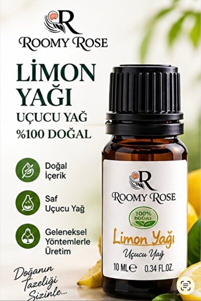 Limon Yağı %100 Doğal - Bakım yağı -Uçucu Yağı 10ml