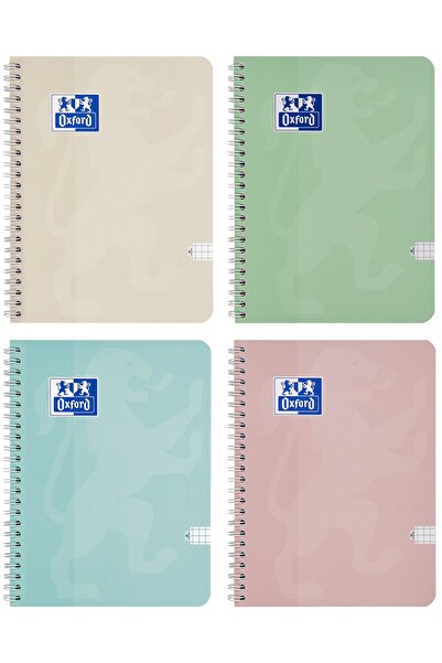 Oxford Notebook Touch Pastel, A4, 80 Sheets, Optik Paper 90g/m², Twin Wire, G...