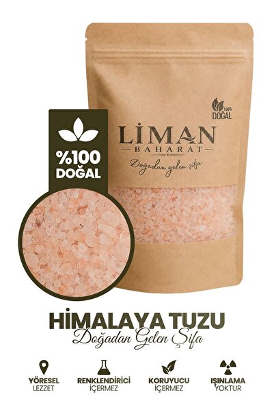 Liman Baharat Doğal Himalaya Tuzu 1 kg