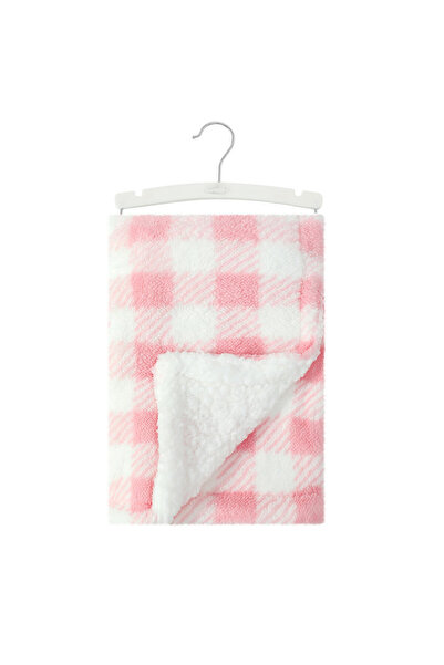 Mother's Choice Pătură reversibilă pufoasă pentru bebeluși - Fleece în carour...