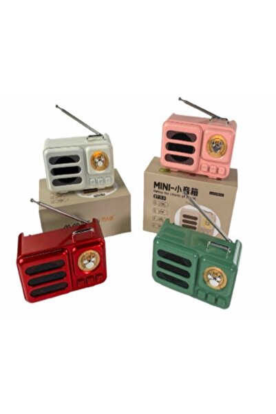 Platoon MİNİ NOSTALJİK BT,SD,USB GIRIŞLI FM RADYOLU SPEAKER