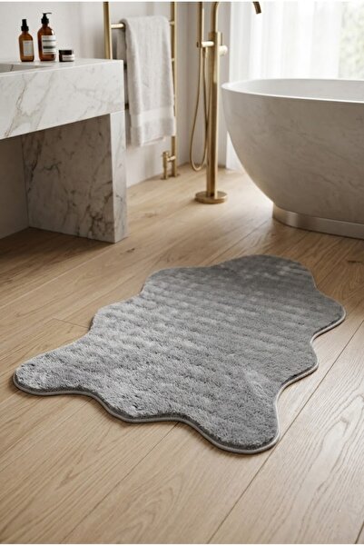 KOŞAN HOME Bubble Post Peluş Halı Banyo Mutfak Antre Kürk Paspası
