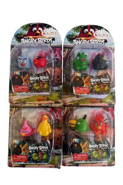 UDATOYS Angry Birds Sinirli Kızgın Kuşlar Oyuncak Seti 8 Karakter