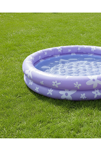 PETIT-ATELlER Daisy Inflatable Pool High-Quality Fun Everyday Playful Comfort...