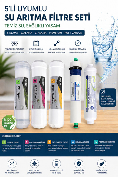 Temur Company EKO FİLTRE SETİ